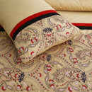 6 Pcs Luxury Embroidered Duvet Set - 1261