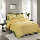 6 PCS LUXURY FRILLED DUVET SET - 1268