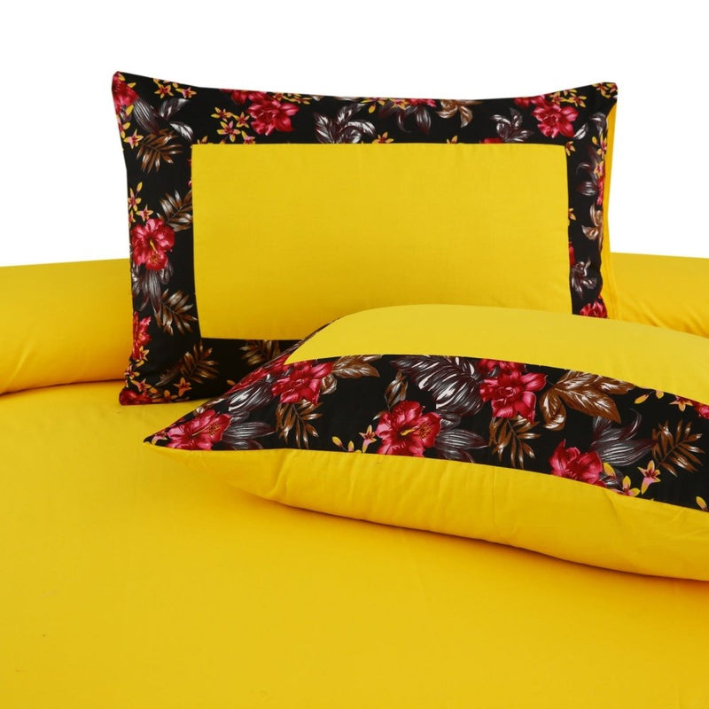 6 Pcs Luxury Mittered Duvet Set - 1258