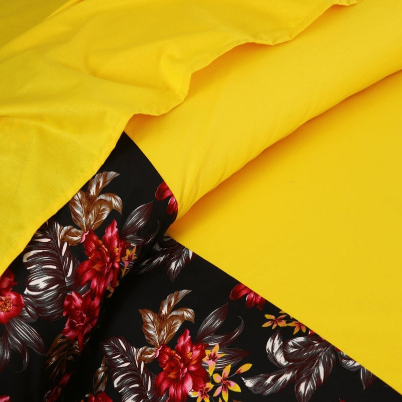 6 Pcs Luxury Mittered Duvet Set - 1258