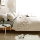 6 PCS LUXURY PINTUCK DUVET SET - 1275