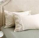 6 PCS LUXURY PINTUCK DUVET SET - 1275