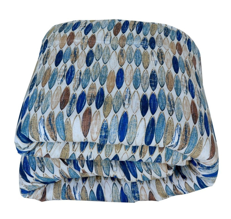 6 Pcs Luxury Printed Comforter Set - 1225