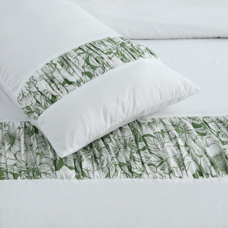 6 PCS LUXURY RUFFLED DUVET SET - 1264