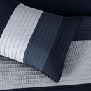 6 PCS PLEATED MULTICOLOR DUVET SET - 1272