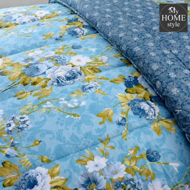 6 Pc's Printed Comforter Set MHS-03