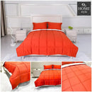 6 Piece Summer Comforter set Orange