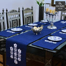 7 pcs Embroidered Table Runner Set With Place Mats 03