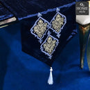 7 pcs Embroidered Table Runner Set With Place Mats 06