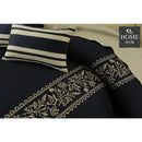 8 Pc's CARBON IVY Duvet Set