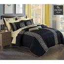 8 Pc's CARBON IVY Duvet Set