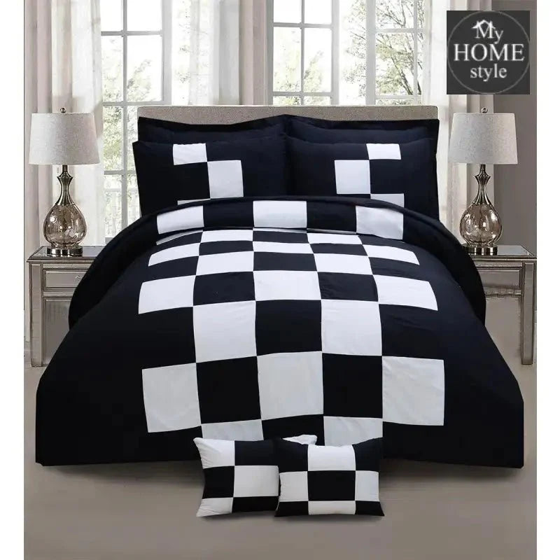 8 Pcs Chess Duvet Set