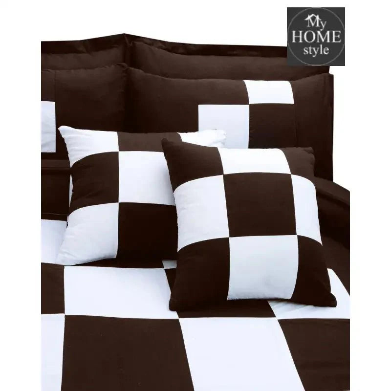 8 Pc's Chess Duvet Set