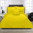 8 Pcs Cross Pleated Duvet Set SC