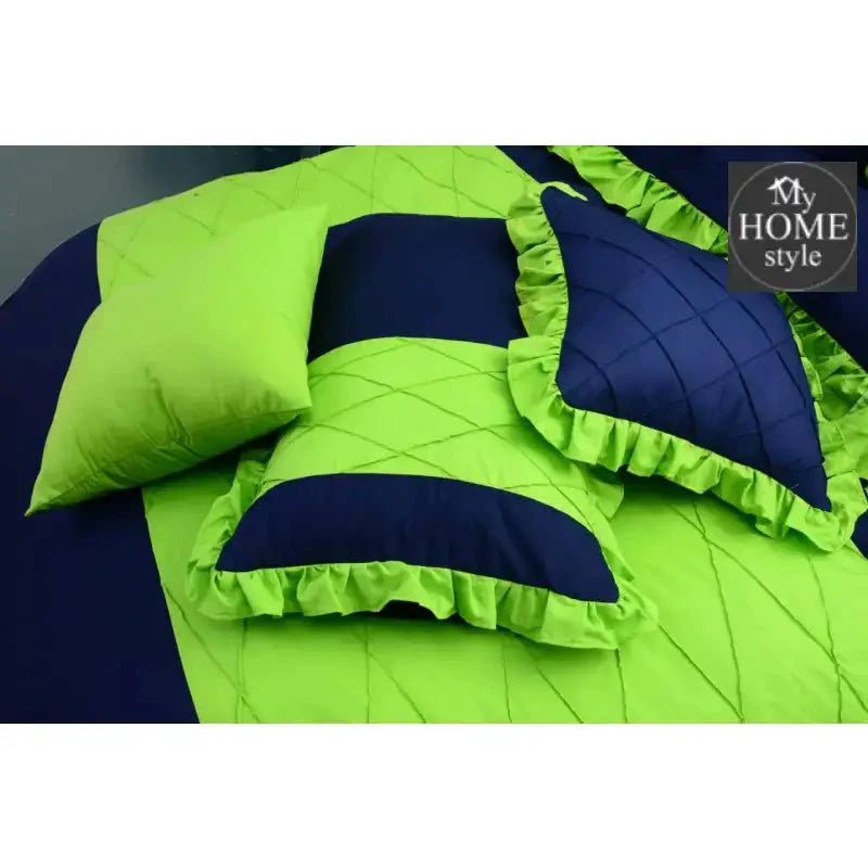 8 pcs Frilly Pleated Duvet Set