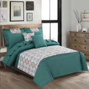 8 PCS LUXURY DUVET SET - 1267