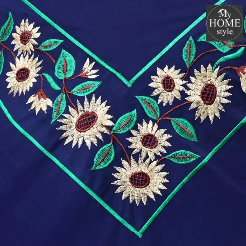 8 Pc's Luxury Embroidered Duvet Creative Design 02