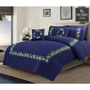 8 Pc's Luxury Embroidered Duvet Creative Design 02