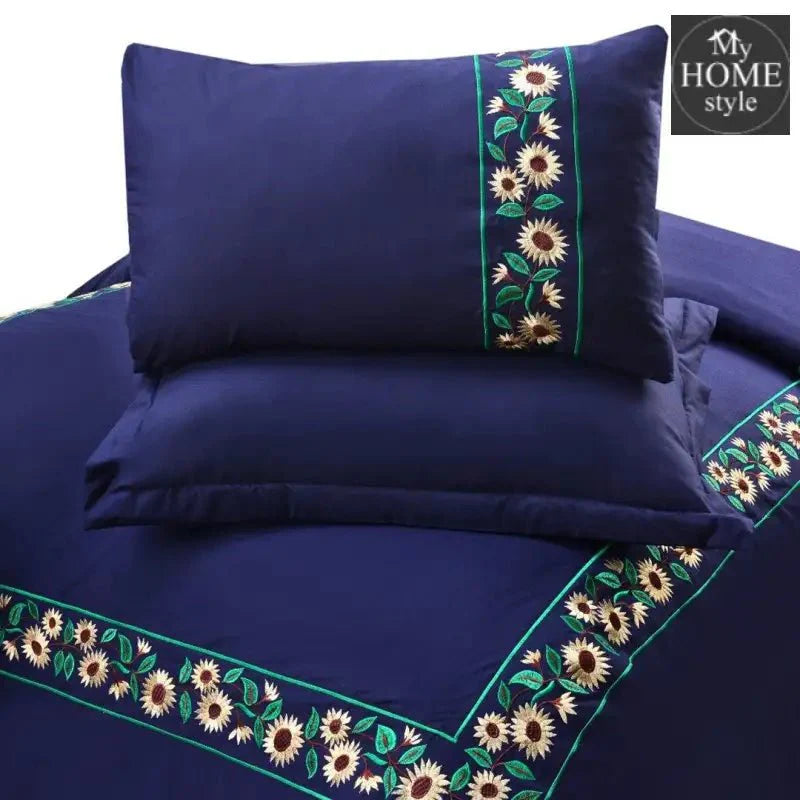 8 Pc's Luxury Embroidered Duvet Creative Design 02