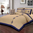 8 Pc's Luxury Embroidered Duvet Creative Design - SC