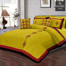 8 Pc's Luxury Embroidered Duvet Creative Design - SC