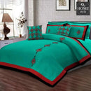 8 Pc's Luxury Embroidered Duvet Creative Design - SC