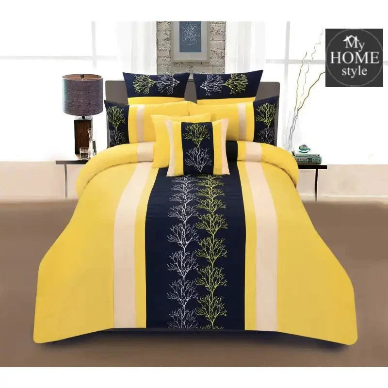 8 PCS Luxury Embroidered Duvet Set