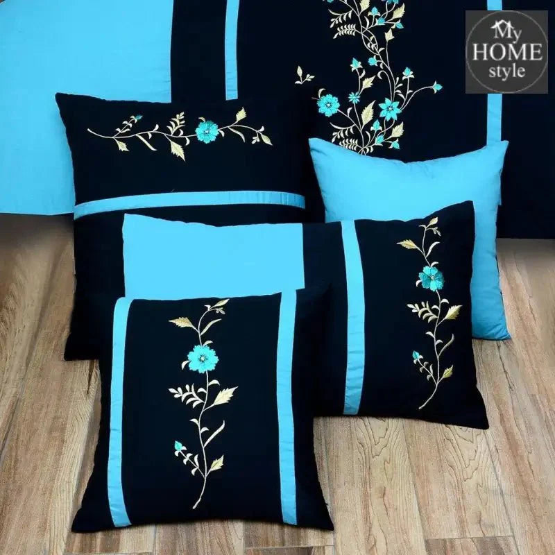 8 PCS Luxury Embroidered Duvet Set
