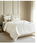 8 Pcs Luxury Satin Embroidered Duvet Set - 1223