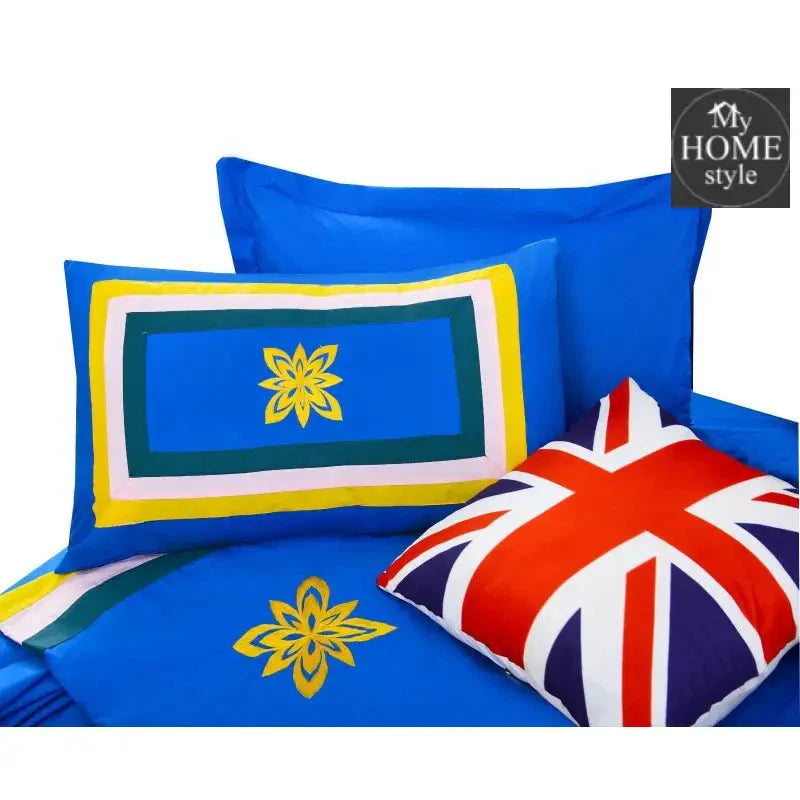 8 Pcs Oxford Duvet Set With Embroidery
