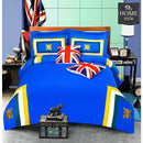 8 Pcs Oxford Duvet Set With Embroidery