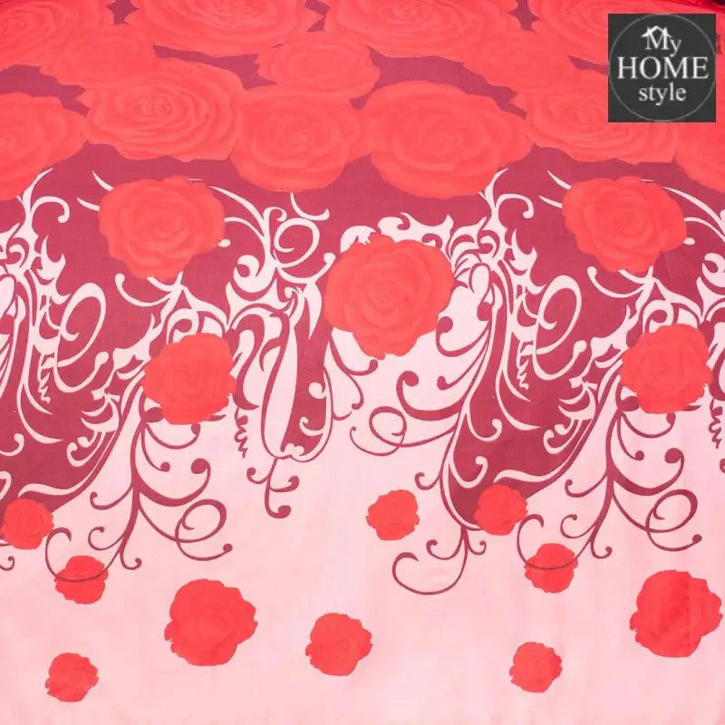 8 PC's Printed Duvet Set