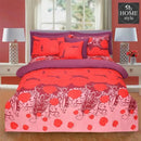 8 PC's Printed Duvet Set