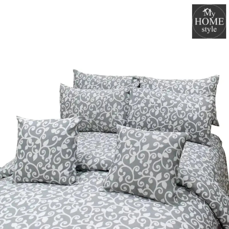8 PC'S PRINTED DUVET SET 833