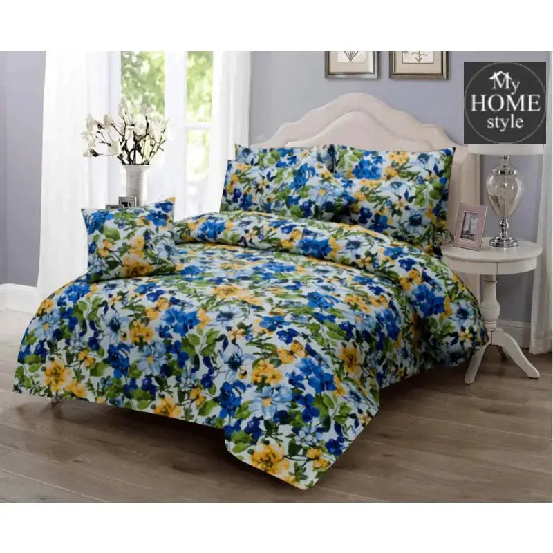 8 PC'S PRINTED DUVET SET 834