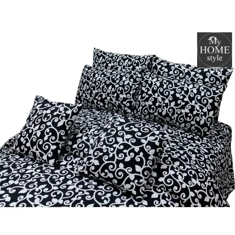 8 PC'S PRINTED DUVET SET 835