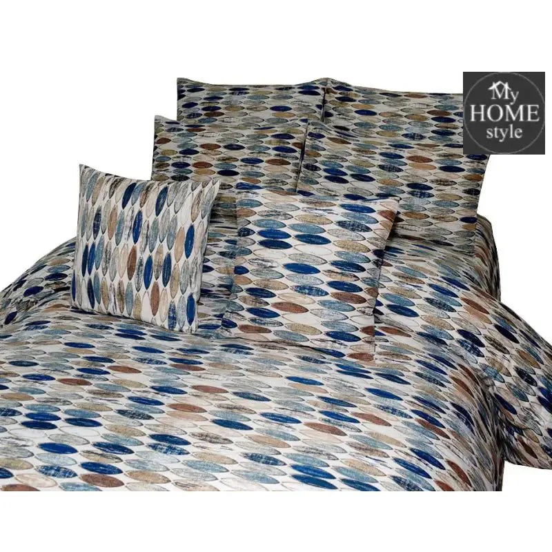 8 PC'S PRINTED DUVET SET 838