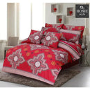 8 PC'S PRINTED DUVET SET 843