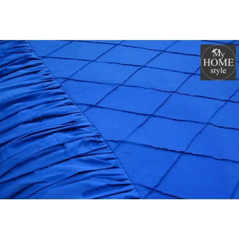 8 PC's Ruffled & pleats Luxury Duvet Set