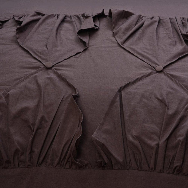 8pcs Duvet Cover Set - Burgundy SC