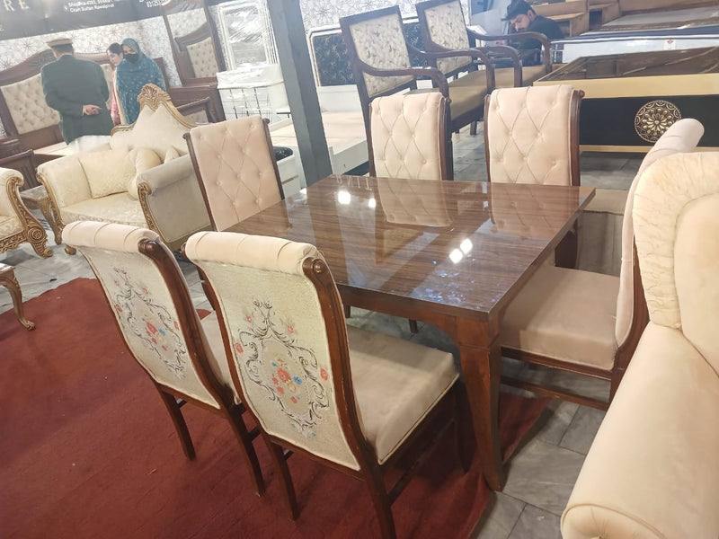 dying tables and chairs
