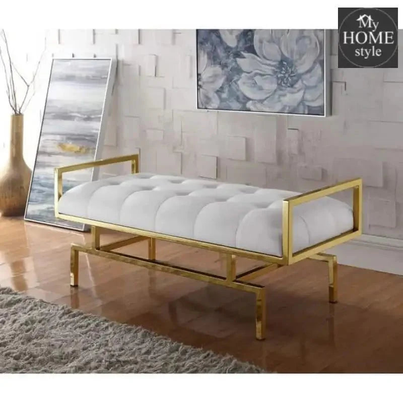 Arms Bench Tufted Backless Tufted Bench - 1324
