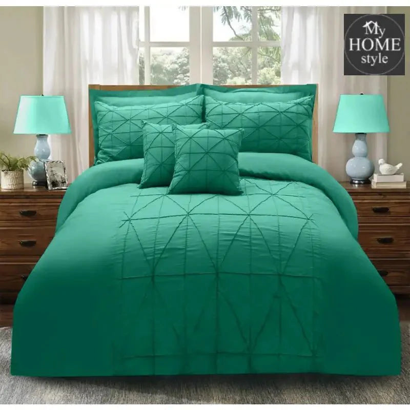 Bead 12 Design Pleated Duvet set