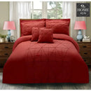 Bead 12 Design Pleated Duvet set SC