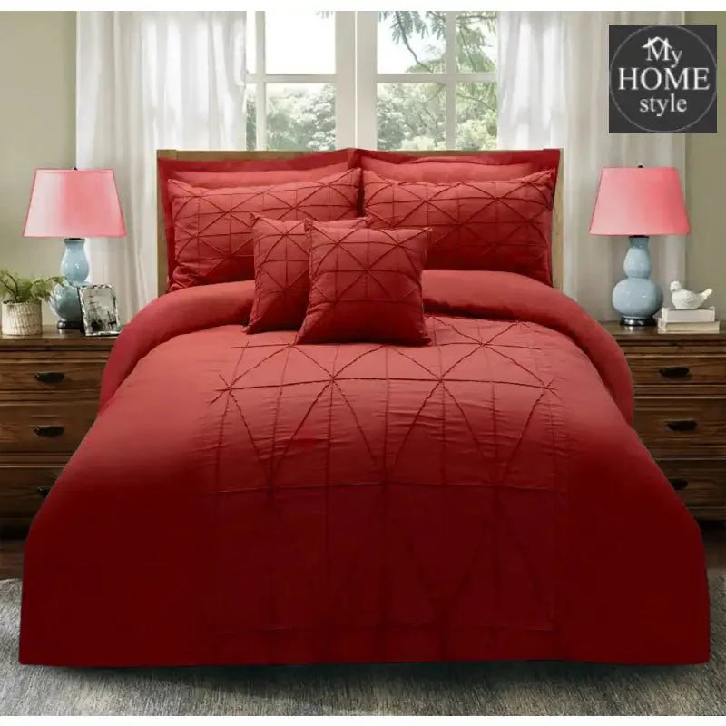 Bead 12 Design Pleated Duvet set SC