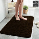 Cobblestone Embossed Bathroom Bath Mat - 033