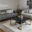 Coffee Center Nesting Table Black Top - 1315