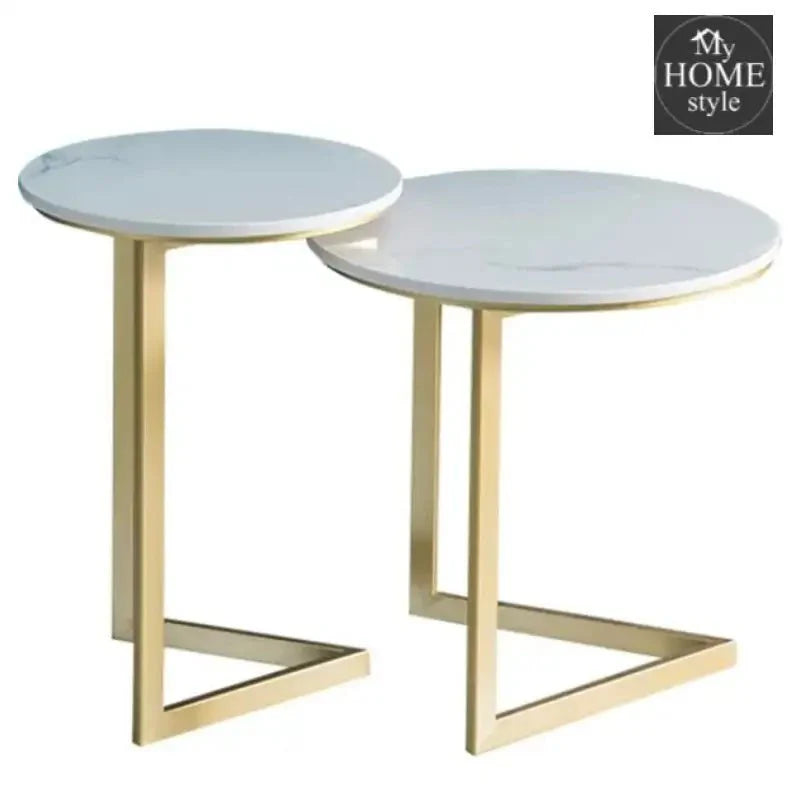 Coffee Tables Storage Circle Fashion Design Table Set of 2 - 1311
