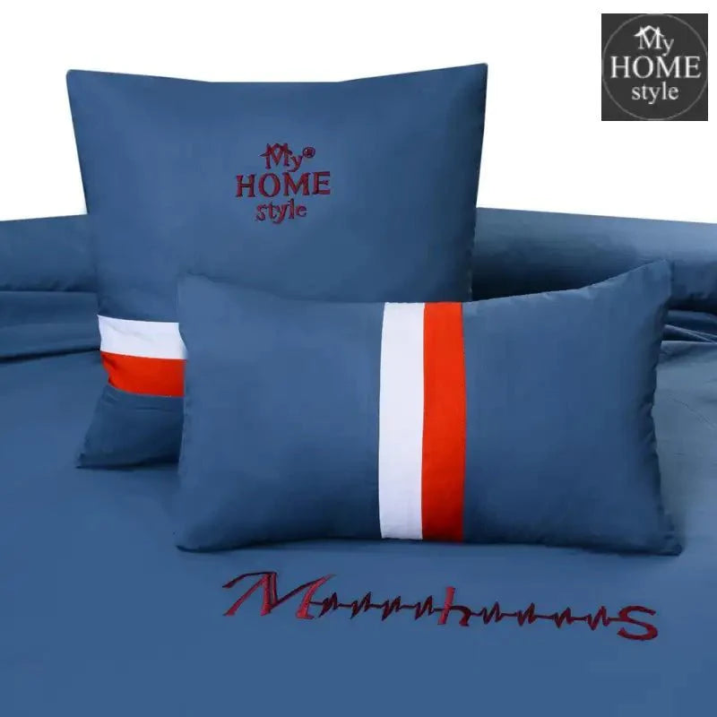 Customizable MY HOME STYLE Embroidered Duvet Set