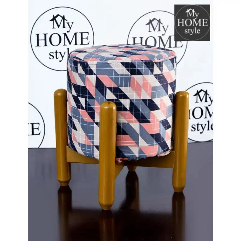 Drone Shape Round stool Printed -666